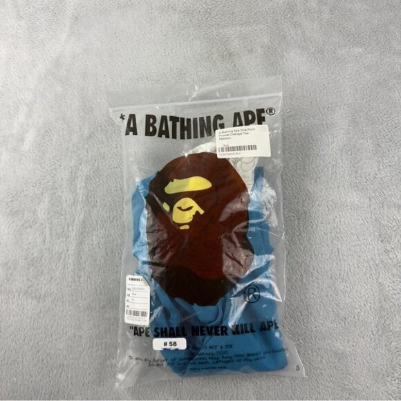 Bape A Bathing Ape NWT Men's Size Medium One Point Pocket Overdye T-shirt - Picture 4 of 16